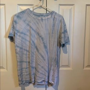 FADED BLUE TIE-DYE MENS MEDIUM BUZZ SHIRT